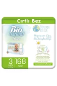 Sleepy Bio Natural Bebek Bezi 3 Numara Midi 168 Adet - 1