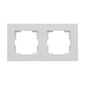 MUTLUSAN RİTA BEYAZ İKİLİ YATAY ÇERÇEVE (4'LÜ PAKET) - 1