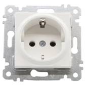 MUTLUSAN RİTA BEYAZ TOPRAKLI PRİZ BEYAZ - 4'LÜ PAKET - 5