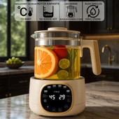 Mioji Mio K99 Çok Fonksiyonlu 600 W 1.3 lt Cam Kettle - 1