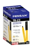 Dağtaş Kırtasiye    Pensan TR-23 Üçgen Tükenmez Kalem 50 Adet - 3