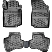 Toyota Aygo 2005-2014 3D Araca Özel Havuzlu Paspas Bmy - 1