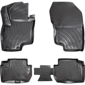 Mitsubishi Outlander Hybrid 2019 Sonrası 3D Araca Özel Havuzlu Paspas Bmy thumbnail 1