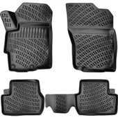 Mitsubishi Lancer 2008 Sonrası 3D Araca Özel Havuzlu Paspas Bmy thumbnail 1