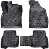 Fiat Fiorino Dizel 2007-2019 3D Araca Özel Havuzlu Paspas Bmy thumbnail 1