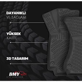 Dacia Duster 2023 Sonrası | 4x2 3D Araca Özel Havuzlu Paspas Bmy - 3