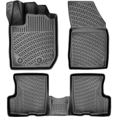 Dacia Duster 2018-2022 | 4x2 3D Araca Özel Havuzlu Paspas Bmy thumbnail 1