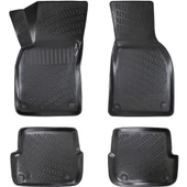 Audi A6 2004-2011 3D Araca Özel Havuzlu Paspas Bmy - 1