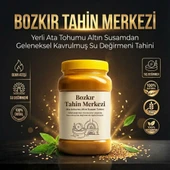 Bozkır Tahin Merkezi Ata Tohumu Altın Susam Taş Değirmen Tahini Kavrulmuş 930 gr (vegan&doğal) thumbnail 2