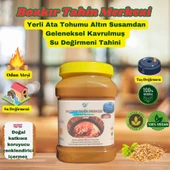 Bozkır Tahin Merkezi Yerli Altın Susam Tahini Çifte Kavrulmuş 930 gr (vegan&doğal) - 2