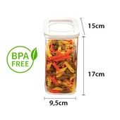 Moonstar 12 Li Süper Set Saklama Kabı Erzak Kabı Seti 3 Boy - 3