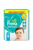 Prima Aktif Bebek Bebek Bezi 5 Beden 25'li Fırsat Paketi - 2