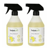 Turkishcare Ağır Leke ve Yağ Sökücü Sprey 500 ml 2 li - 1