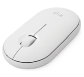 Logitech M350s Pebble 2 Beyaz Bluetooth Mouse thumbnail 2