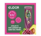Elidor Şampuan 350 ml Avokado & Üzüm Çekirdeği Yağı - 3