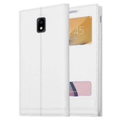 Samsung Galaxy J3 Pro Uyumlu Pencereli Kapaklı Magnum Kılıf thumbnail 7