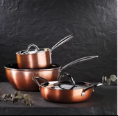 Brioni Copperfield 22 Cm Basık Seramik Tencere CPF160 thumbnail 2