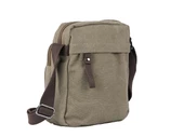 Bagacar 5067 Kanvas Çapraz Omuz Postacı Çantası Yeşil - 4