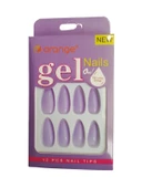Orange Gel Takma Tırnak ORG-137 - 1