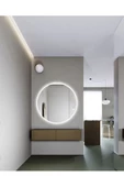 Led Işıklı Yuvarlak Model Dekoratif Duvar Aynası, Modern Eşsiz Ayna, Ayna Duvar Dekorasyon Ürünü - 4