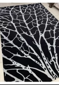 Burak Halı Vizyon 11145 B 200X300 Siyah Gri Ağaç Modeli 6 M2 Halı - 4