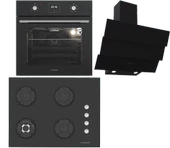 Termikel Ankastre Set (BO O64D5C B + BH P7194C B + CH S6532C BB) thumbnail 1