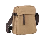 Bagacar 5067 Kanvas Çapraz Omuz Postacı Çantası Bej - 5