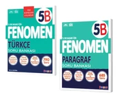 FENOMEN YAYINLARI 5 Türkçe B + Paragraf B Soru Bankası - 1