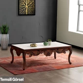 Nehir Plastik Sehpa Ayağı 40 cm Ahşap Desenli Orta Ayak Zigon Sehpa Mobilya Masa Ayakları Kahverengi thumbnail 7