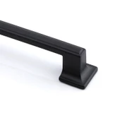 Siyah Kulp Metal Mobilya Çekmece Dolabı Mutfak Dolap Kulpları Kapak Kulbu Kulpu 224 mm-22.4 cm - 4