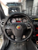 Fiat Linea Tuşlu Versiyon Araca Uyumlu Dikmeli Direksiyon Kılıfı (5D Kristal Karbon Soft Nokta) thumbnail 2