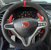 Honda Civic İes Makyajlı FD6 FB7 Fc5 Uyumlu 2006-2012/ 2012-2016 Kırmızı Direksiyon Logosu - 1
