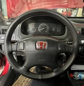 Honda Civic İes Makyajlı FD6 FB7 Fc5 Uyumlu 2006-2012/ 2012-2016 Kırmızı Direksiyon Logosu - 5