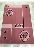 Burak Halı Terra 9090 Pembe 160X230 Gül Desenli 4 M2 Halı - 4