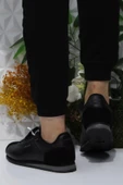 Fort Cheta Cortona Siyah Rahat Kadın Erkek Sneakers Spor Ayakkabı thumbnail 4