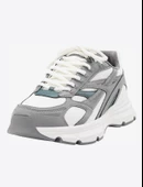 Pull & Bear Gri Beyaz Sneaker Ayakkabı - 38 - 1