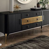 Plastik Kulp Mobilya Mutfak Çekmece Dolap Dolabı Kapak Kulpu Kulbu Siyah Kulpları (96 MM-9.6 CM) thumbnail 5