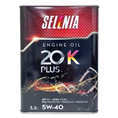 Selenia 20K Plus Wide Range 5W-40 Motor Yağı 2 x 3.2 L thumbnail 1