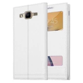 Samsung Galaxy J5 Uyumlu Pencereli Kapaklı Magnum Kılıf thumbnail 7