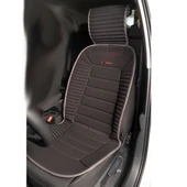 Tekli Oto Koltuk Minderi - Ergonomik Lüks Koltuk Minderi Gri Kenar (TEKLİ) - 1