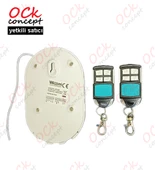 Otomatik Kepenk Alıcısı, Fotosel Bağlantılı 2 Adet Kumanda, Wicom Acs-66 Set - 5