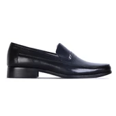 Tek Yıldız 02 Siyah Kauçuk %100 Deri Erkek Klasik Ayakkabı thumbnail 1