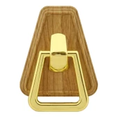 Mobilya Kulp Mutfak Çekmece Dolap Dolabı Kulpu Kulbu Plastik Kahverengi Ceviz 48 Mm Kulpları thumbnail 1