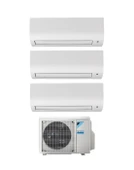 Daikin Shira Plus Multi Split Inverter Klima 1+3 Sistem (4MXM80) 9+9+9 BTU 8,0 kW R32 Dış Ünite - 1