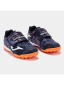 Joma Süper Copa jr SCJW2403TFV Çocuk Halısaha Lacivert - 2