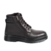 Bulldozer 220235 Kahve %100 Deri Erkek Kışlık Bot Ayakkabı thumbnail 3