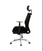 Uzay Ofis Lina Müdür Koltuğu - Siyah - 2