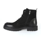 Pierre Cardin 77650 Nubuk Siyah %100 Deri Erkek Bot - 3