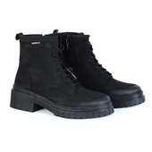 Hammer Jack 102 20832-Z Argun Siyah Deri Kadın Düz Bot thumbnail 4