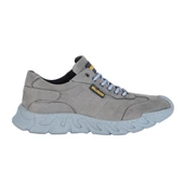 Bulldozer 240041 Gri Nubuk %100 Deri Erkek Casual Ayakkabı - 1